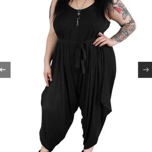 Foxblood Tokyo Oversized Jumpsuit Sz Large-XL